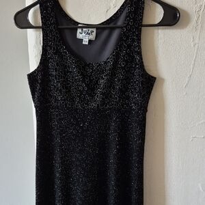 Jump Women's Sparkling Black Mini Dress